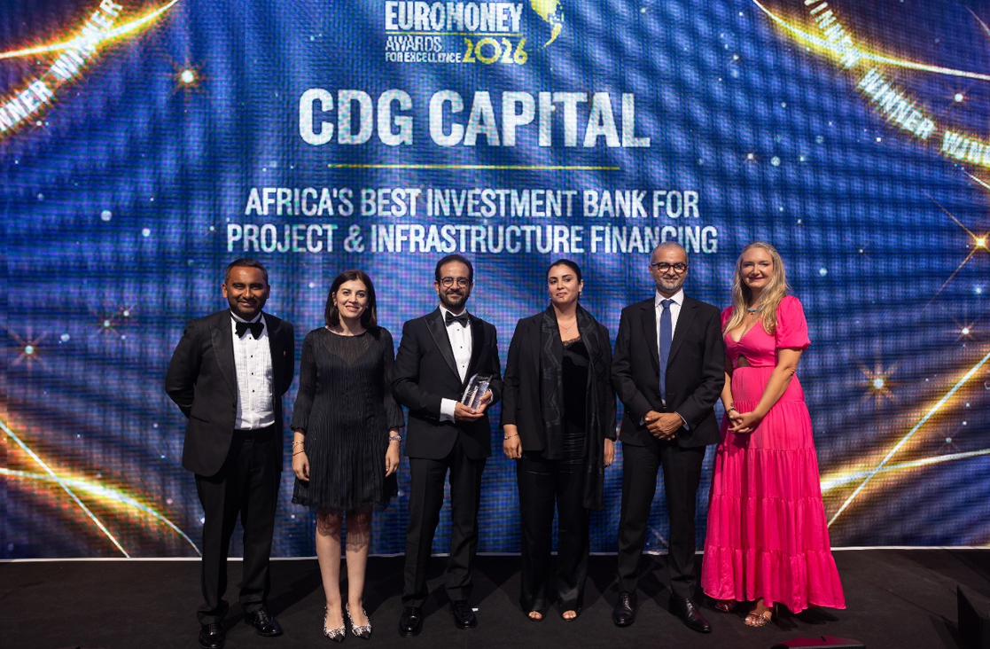 CDG Capital désignée « Africa’s Best Investment Bank for Project & Infrastructure Financing » par Euromoney